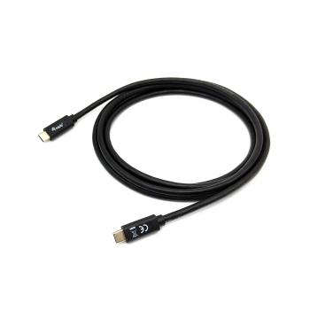 128346 cable USB 1 m USB 3.2 Gen 1 (3.1 Gen 1) USB C Negro - Imagen 1