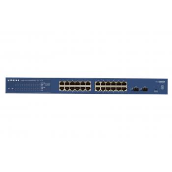 ProSAFE GS724Tv4 Gestionado L3 Gigabit Ethernet (10/100/1000) Azul - Imagen 1