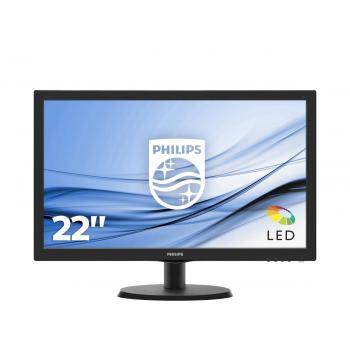 223V5LSB2 LED display 54,6 cm (21.5") Full HD LCD Plana Negro - Imagen 1
