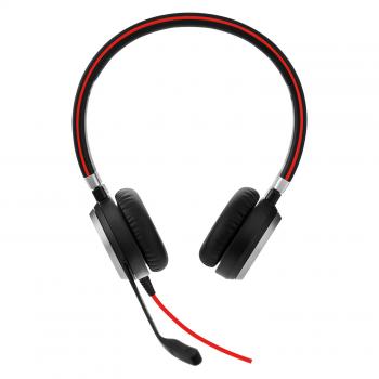 Evolve 40 MS Stereo Auriculares Alámbrico Diadema Oficina/Centro de llamadas Negro - Imagen 1