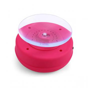Altavoz para la Ducha Bluetooth Resistente al Agua con Manos Libres Rosa - Imagen 2