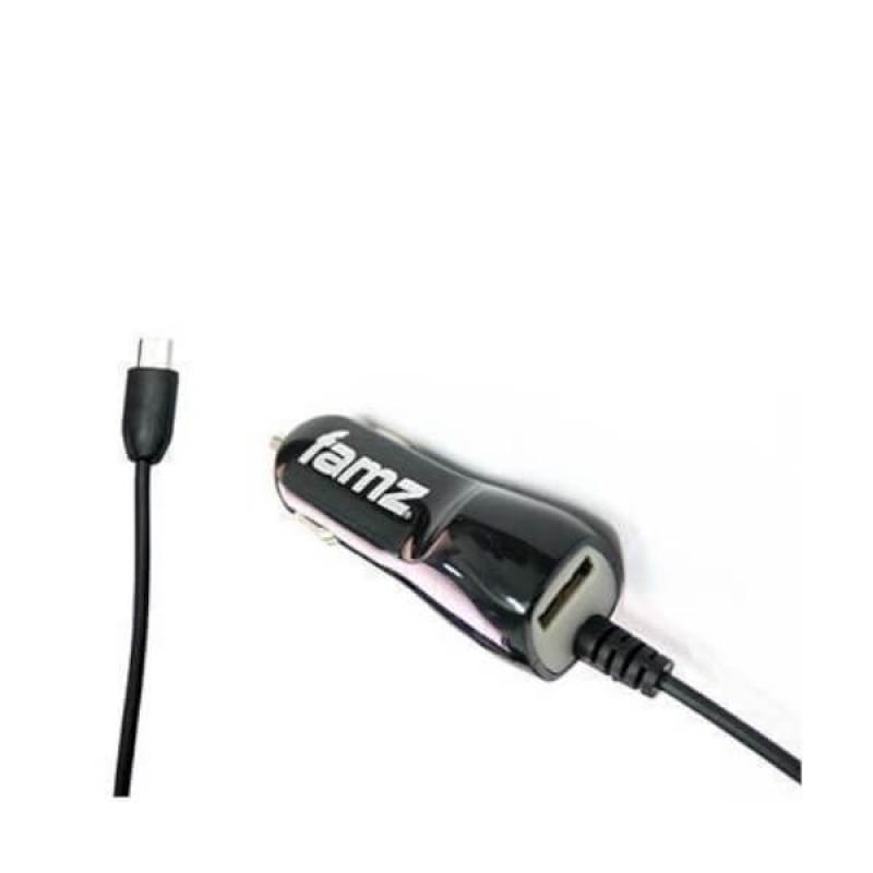 Cargador de coche micro-USB Negro de 1200 mAh - Imagen 1
