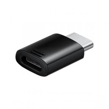 Adaptador Samsung MicroUSB a USB-C Negro EE-GN930 - Imagen 1