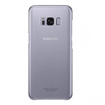 Funda Samsung Clear Cover morada para Galaxy S8 Plus EF-QG955CVE - Imagen 2