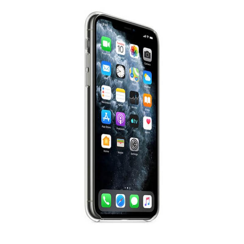 Funda silicona gel para iPhone 11 Pro Max transparente - Imagen 1