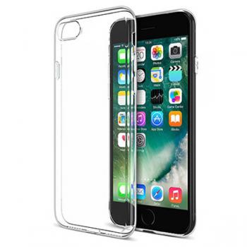 Funda silicona gel transparente para iPhone 7 & iPhone 8 - Imagen 1