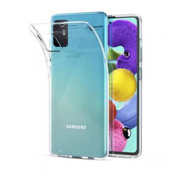 Funda Silicona gel Samsung Galaxy A71 transparente - Imagen 1