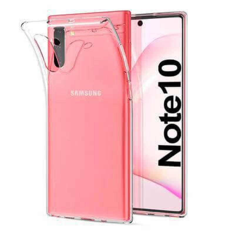 Funda Silicona gel Samsung Galaxy Note 10 Transparente - Imagen 1