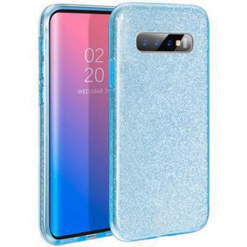 Funda Silicona gel Samsung Galaxy S10 Shine Azul - Imagen 1