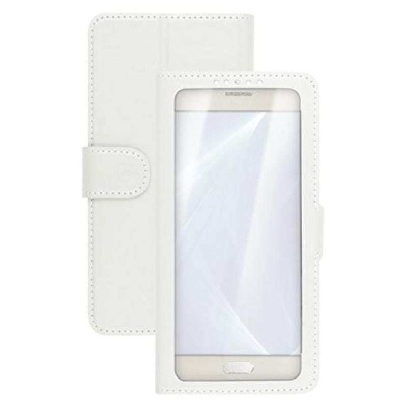 Funda Celly XXL con ventana blanca para móviles de 5,7" - Imagen 1