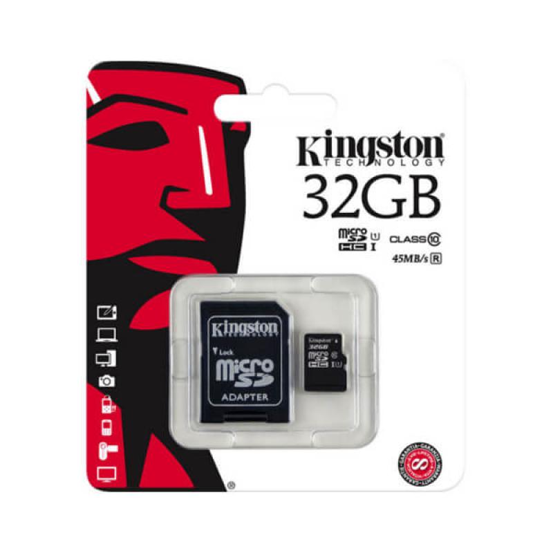 Tarjeta MicroSDHC Kingston 32 GB - Imagen 1