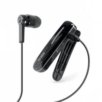 Auricular monoaural Bluetooth con clip negro - Imagen 1