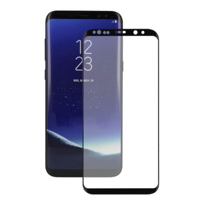 Cristal templado con bordes negros para Samsung Galaxy S8 Plus - Imagen 1