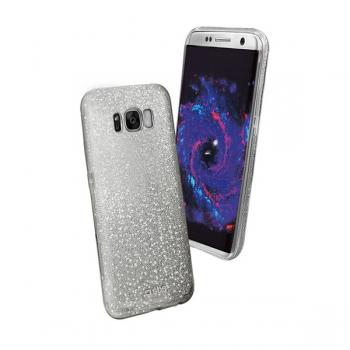 Funda trasera SBS Sparky para Samsung Galaxy S8 silicona Glitter Silver TESPARKYSAS8S - Imagen 1