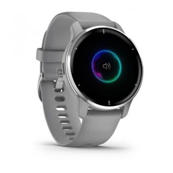 Smartwatch Garmin Venu 2 Plus/ Notificaciones/ Frecuencia Cardíaca/ GPS/ Plata y Gris - Imagen 3