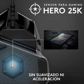 Ratón Gaming Logitech G502 Hero Special Edition/ Hasta 16000 DPI - Imagen 5