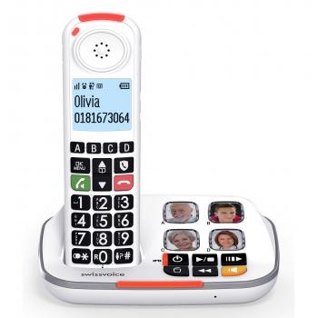 Xtra 2355 Teléfono DECT Identificador de llamadas Blanco - Imagen 1