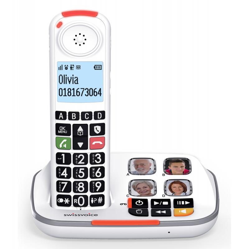 Xtra 2355 Teléfono DECT Identificador de llamadas Blanco - Imagen 1