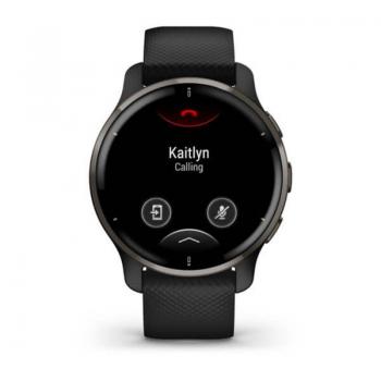 Smartwatch Garmin Venu 2 Plus/ Notificaciones/ Frecuencia Cardíaca/ GPS/ Negro Pizarra - Imagen 2