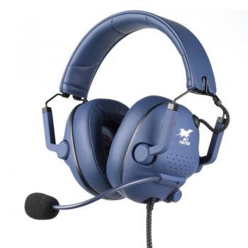 Auriculares Gaming con Micrófono Konix Drakkar Skyfighter Pro/ USB/ Azules - Imagen 1