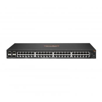 Aruba 6100 48G 4SFP+ Gestionado L3 Gigabit Ethernet (10/100/1000) 1U Negro - Imagen 1