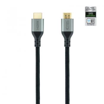 Cable HDMI 2.1 8K Nanocable 10.15.8101-L150/ HDMI Macho - HDMI Macho/ 1.5m/ Certificado/ Negro - Imagen 1