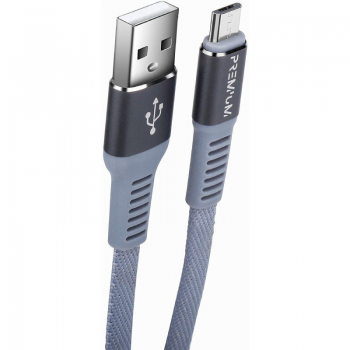 Cable USB 2.0 Blade FR-TEC Premium para PS4/ USB Macho - MicroUSB Macho/ 3m/ Azul - Imagen 1