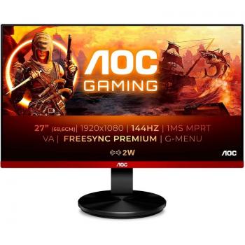 Monitor Gaming AOC G2790VXA 27'/ Full HD/ Multimedia/ Negro y Rojo - Imagen 1