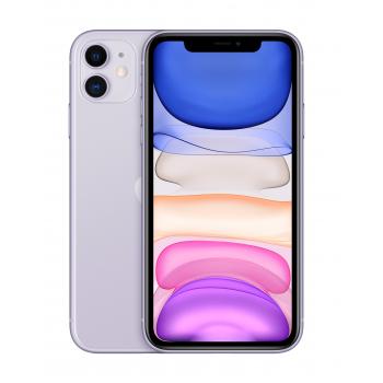 iPhone 11 15,5 cm (6.1") SIM doble iOS 14 4G 64 GB Púrpura - Imagen 1
