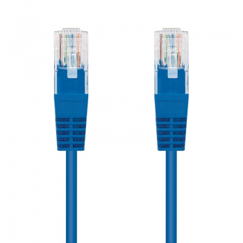 Cable de Red RJ45 UTP Nanocable 10.20.0102-BL Cat.5/ 2m/ Azul - Imagen 1