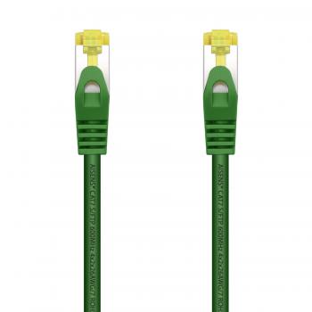 Cable De Red Latiguillo RJ45 LSZH Cat.7 600 MHz S/FTP PIMF AWG26, Verde, 0.5 m - Imagen 1