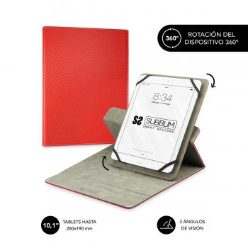 Funda Tablet Rotate 360 Executive Case 10,1" Red - Imagen 1
