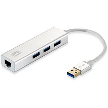 ADAPTADOR USB 3.0-ETHERNET LEVEL ONE 10-100-1000 - Imagen 1