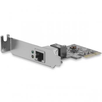 Tarjeta de Red PCI Express de 1 Puerto Gigabit Ethernet RJ45 - Adaptador NIC PCI-e - Perfil Bajo - Imagen 1