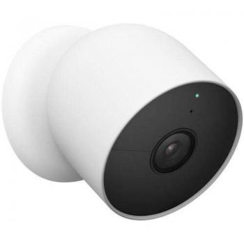 Cámara de Videovigilancia Google Nest Cam Exterior-Interior con Batería/ 130º/ Visión Nocturna/ Control desde APP - Imagen 1