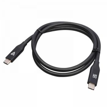 V7USB4-80CM cable USB 0,8 m USB C Negro - Imagen 1