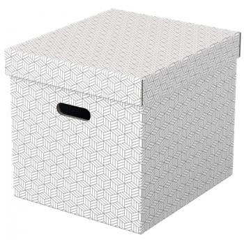 628288 caja de almacenaje Rectangular Cartón Blanco - Imagen 1