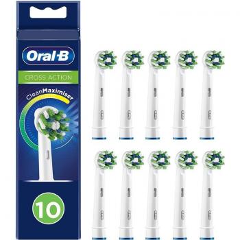 Cabezal de Recambio Braun para cepillo Braun Oral-B Cross Action/ Pack 10 uds - Imagen 1