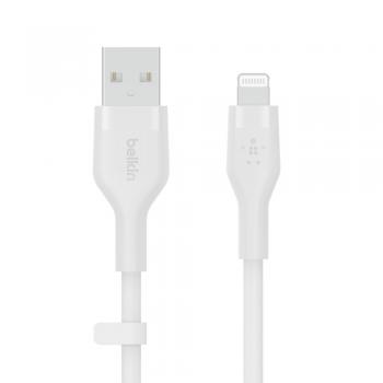 Cbl Scicone USB-A LTG 2M blc cable USB USB A USB C/Lightning Blanco - Imagen 1