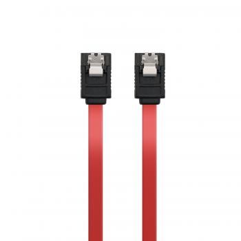 EC1510 cable de SATA 0,3 m SATA 7-pin Negro, Rojo - Imagen 1