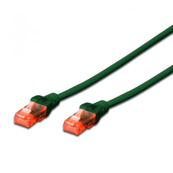 EW-6U-020 cable de red Verde 2 m Cat6 U/UTP (UTP) - Imagen 1