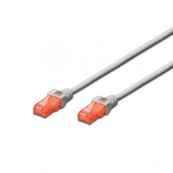 EW-6U-030 cable de red Gris 3 m Cat6 U/UTP (UTP) - Imagen 1