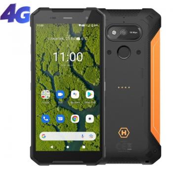 Smartphone Ruggerizado Hammer Explorer Plus Eco 4GB/ 64GB/ 5.72'/ Negro y Naranja - Imagen 1