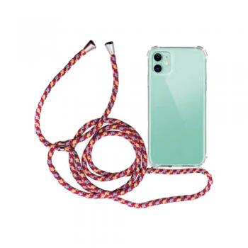 Funda colgante con cuerda para Xiaomi Redmi Note 8 Burdeos - Imagen 1