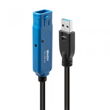 43158 cable USB 8 m USB 3.2 Gen 1 (3.1 Gen 1) USB A Negro - Imagen 1