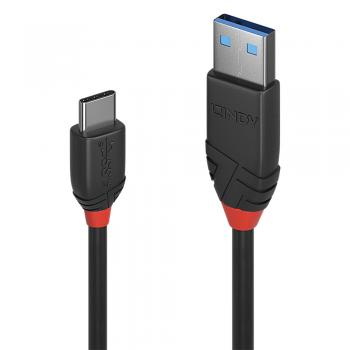 36915 cable USB 0,5 m USB 3.2 Gen 1 (3.1 Gen 1) USB A USB C Negro - Imagen 1