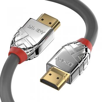 37873 cable HDMI 3 m HDMI tipo A (Estándar) Gris, Plata - Imagen 1