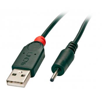 70265 cable de transmisión Negro 1,5 m USB A EIAJ-01 (2.5 mm, 0.7 mm) - Imagen 1