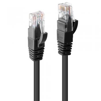 48079 cable de red Negro 3 m Cat6 U/UTP (UTP) - Imagen 1