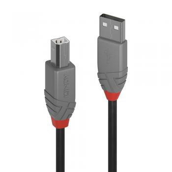 36675 cable USB 5 m USB 2.0 USB A USB B Negro - Imagen 1